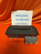 Kleiner Seltener Temos Lokschuppen 2Stände TT Um 1965 So Nicht Im Katalog