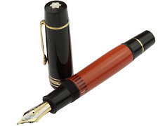 Montblanc Writers Edition 1992 Ernest Hemingway Füller ID: 28602 Gold B-Feder