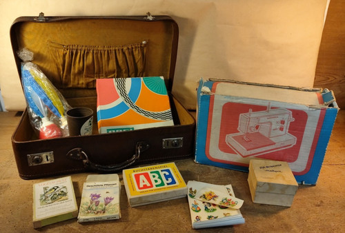 Ddr spielzeug koffer - koffer, piko