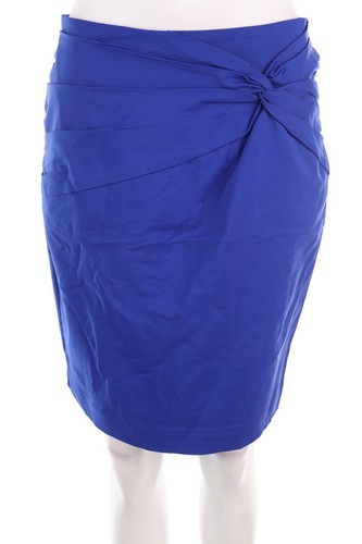 Rock baumwolle l royalblau - h&m,