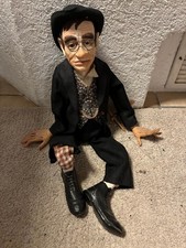 Seltene Charlie Chaplin Marionette (Vintage) handgefertigt - echtes Sammlerstück