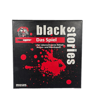 Black stories DAS SPIEL  moses Rätselspiel Gesellschaftsspiel Brettspiel