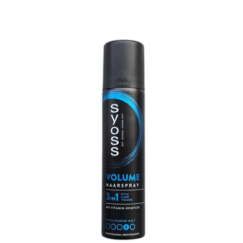 Syoss volume haarspray 3in1 - haarspray,