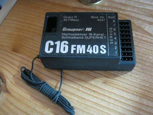 Empfänger graupner 40 - empfänger, (40