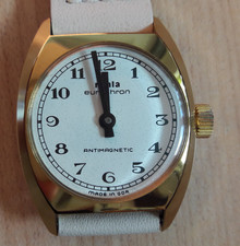 DDR Armbanduhr Ruhla Eurochron