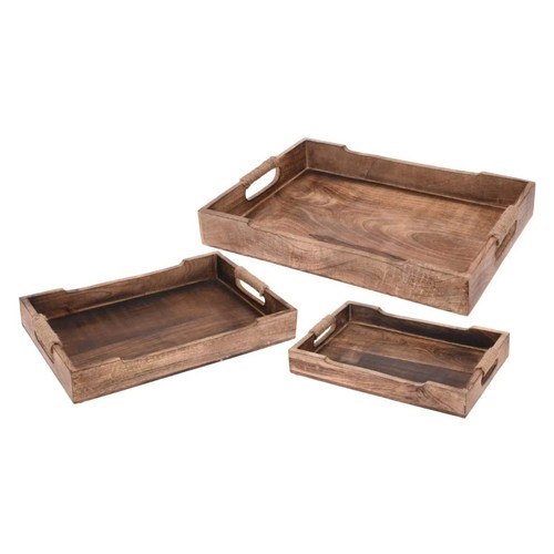 Tablett serviertablett holz - tablett,