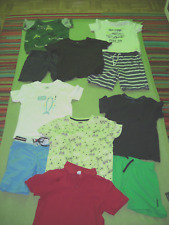 11Tlg. Kinder Bekleidungspaket Junge Shorts+ T-Shirts  BW Gr. 110-116