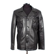 Herren lederjacke ledersakko - lederjacke,