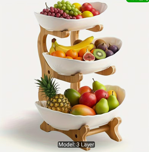 Etagen obstschale kunststoff - etagen,