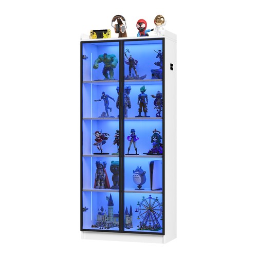 Vitrine mit led beleuchtung - mit,