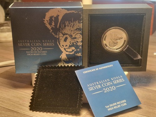 Silbermünze koala 2020 - 1, oz