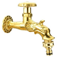 Nostalgie Messing Wasserhahn