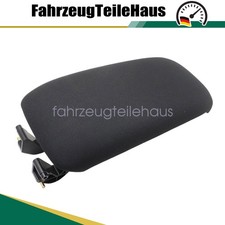 Für Audi A3 8P 03-12 Deckel Mittelkonsole Abdeckung Schwarz Stoff Armlehne