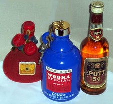 Rum "Der gute Pott 54" + Rieger Weinbrand Exquisit + Wilko Wodka Special Gallon