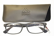 leichte Lesebrille aus Kunststoff schwarz mit Etui 1,0 bis 3,5 Neu