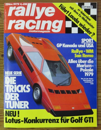 Rallye racing vw - racing, 11/79