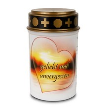 LED Motivkerze, Brenndauer ca