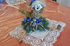 Keramik Scheuch / Waldgeist Unikat Stubnitz Keramik und Naturmaterialien