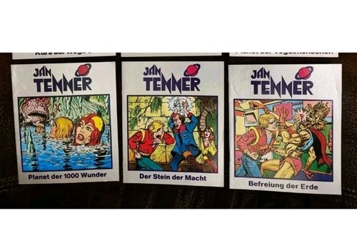 Jan tenner comic miniheft - 3x,
