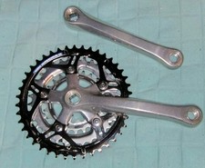 Shimano STX FC-MC30 Kurbelsatz 170mm 42/34/24 3-fach Vierkant Chromica "Wie Neu"