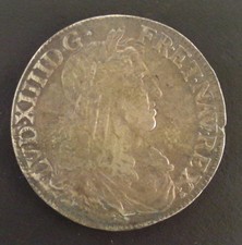 Louis XIV (1643-1715) 1/2 Écu