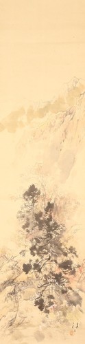 Japanische malerei landschaft - japanische,