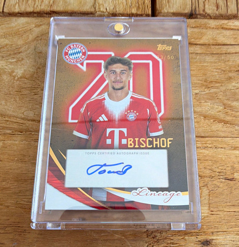 Topps lineage tom bischof - topps,