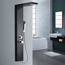 Edelstahl-Duschpanel mit