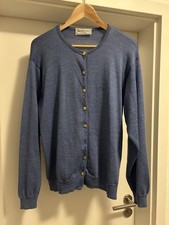 Burberry Cardigan Blau Merino