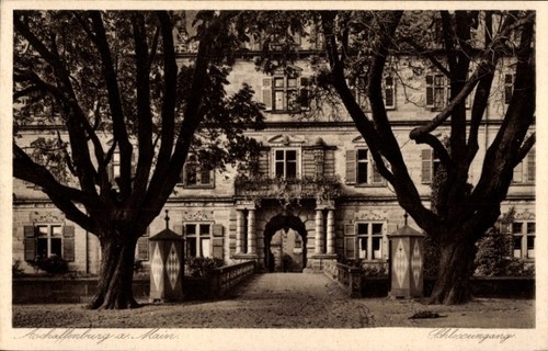 Aschaffenburg in - ak,