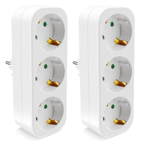 Mehrfachstecker steckdosen - 2x,