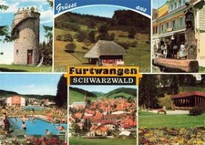 Furtwangen Schwarzwald BW Brendturm Berghuette Brunnentrog Schwimmbad Kurkonzert