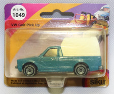 SiBl265, Siku Super Serie VW Volkswagen Caddy Pick up blau 80er Jahre OVP  ZU!