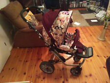 Kinderwagen Teutonia Mistral S Auslaufmodell Blume rares Modell