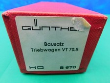 C07 Günther H0 Bausatz B 670 Triebwagen VT 70.5 OVP TOP