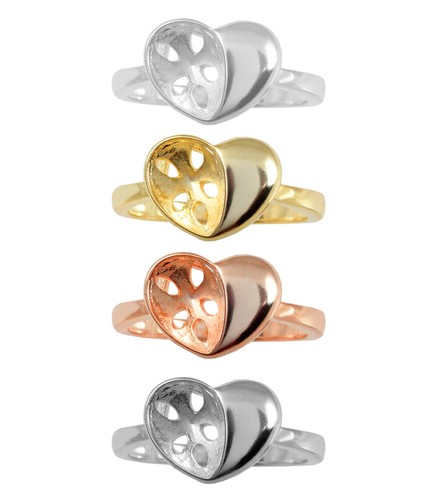 Sterling silber ringrohling - silber,