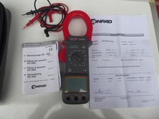 Voltcraft Stromzange VC605 Strommesszange und Multimeter komplett TOPPi