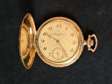 Alte Taschenuhr Chronometre Tegra mechan. Vergoldet Breguet-Breting Fils um 1920
