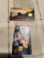 2er Set Telefonkarten aus