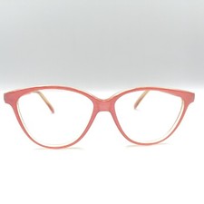 Vogue Vintage Brille made in italy GRAZIA 54/16 W195 cateye. Apricot