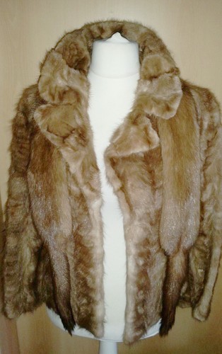 Nerzjacke braun wilhelm gnann - nerzjacke,