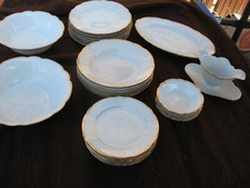 Speiseservice  6 Personen  Omas Goldrand