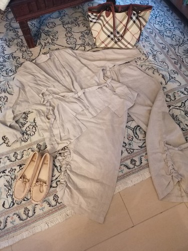 Lagenlook leinen anzug - lagenlook,