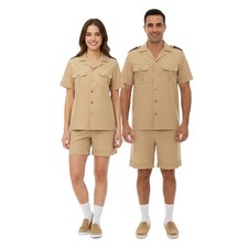 Khaki Safari Outfit Erwachsene