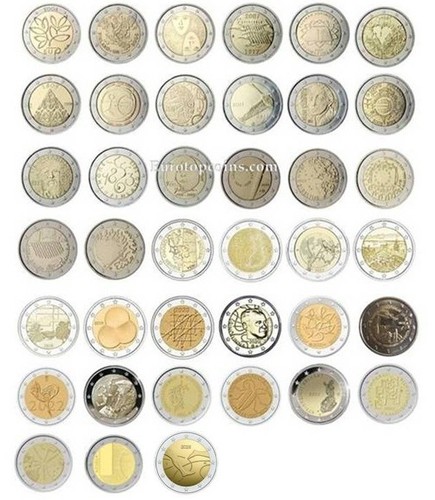 2 euro gedenkmünzen - euro,