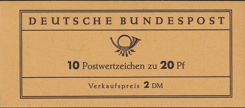 H1275 brd markenheftchen - brd,,