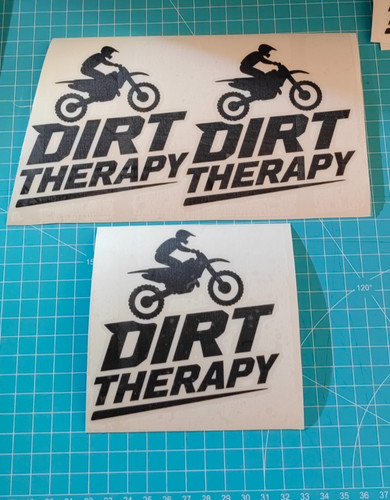 Sticker aufkleber dirt - aufkleber, therapy