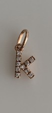 Buchstabe "k " / 18k rosegold