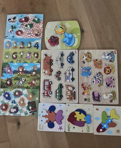 Kinder puzzle set - set, holz