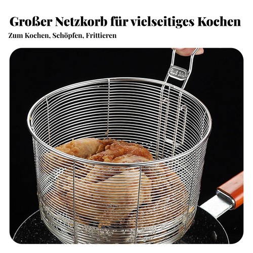 Edelstahl frittierkorb - edelstahl,